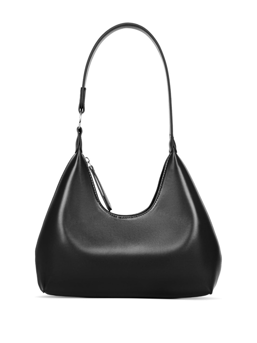 Black Leather Shoulder Bag